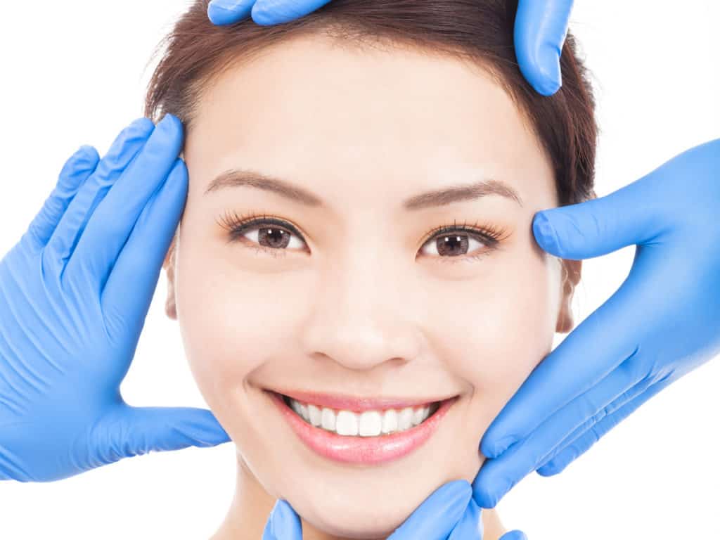 Myths of Botox Beautiful Woman's Face